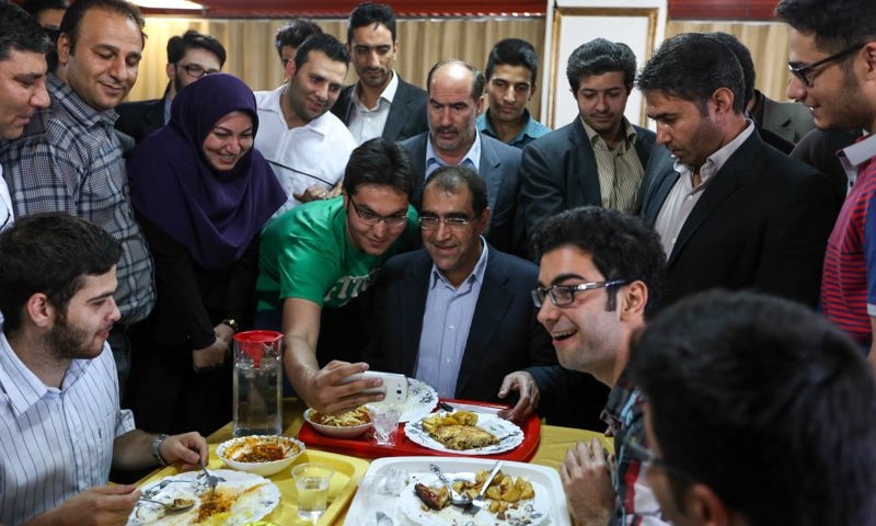 سلفی با سیاستمداران مشهور ایرانی