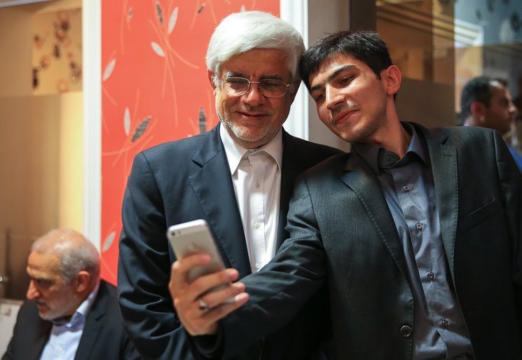 سلفی با سیاستمداران مشهور ایرانی