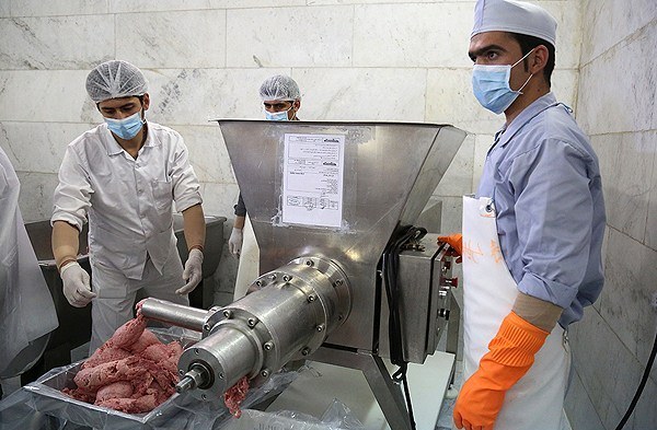 مراحل تولید خمیرمرغ