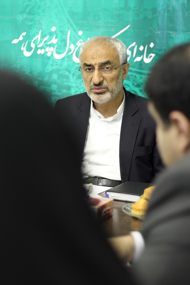 محمدمهدی زاهدی در حاشیه بازدید از سایت «نماینده»