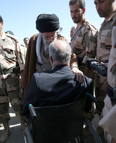 حضور رهبر انقلاب در دانشگاه امام حسین(ع)
