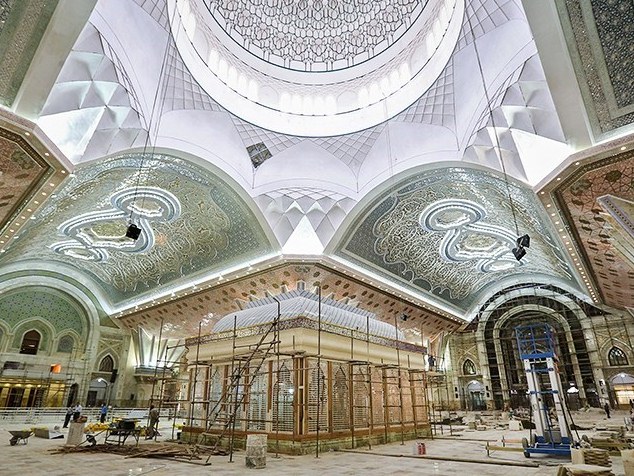 مراحل بازسازی حرم امام خمینی(ره)