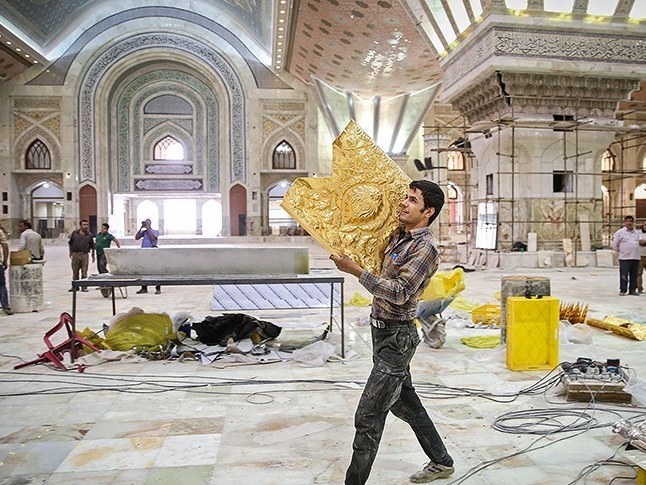 مراحل بازسازی حرم امام خمینی(ره)