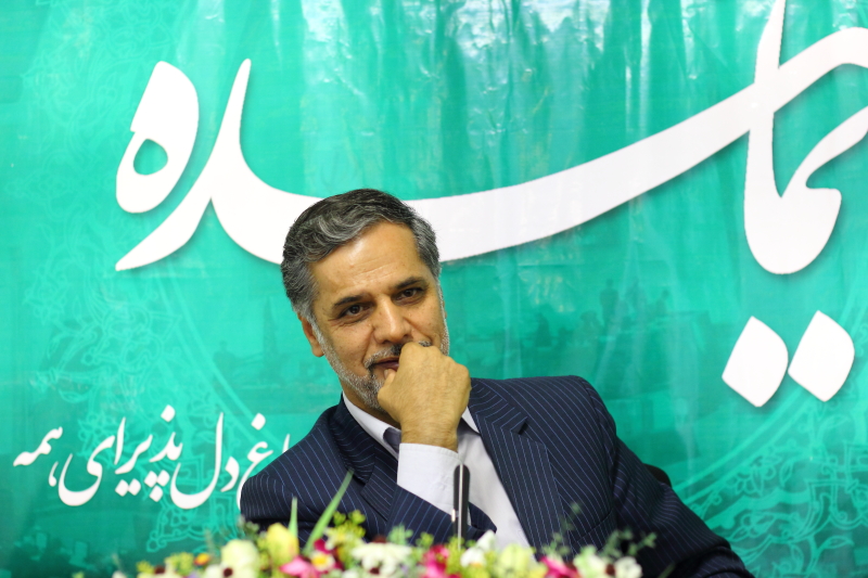 سید حسین نقوی حسینی در حاشیه بازدید از سایت «نماینده»