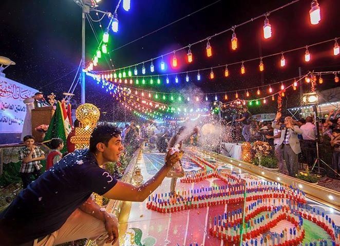 جشن در بین الحرمین