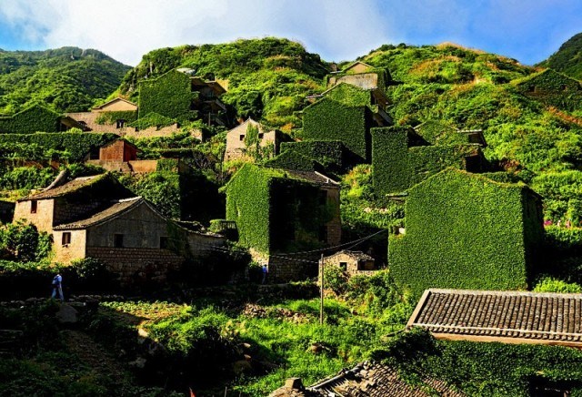 روستایی متروکه در چین