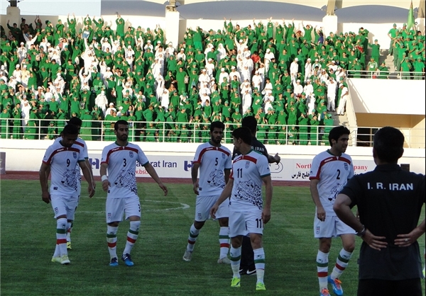 بازی ایران و ترکمنستان