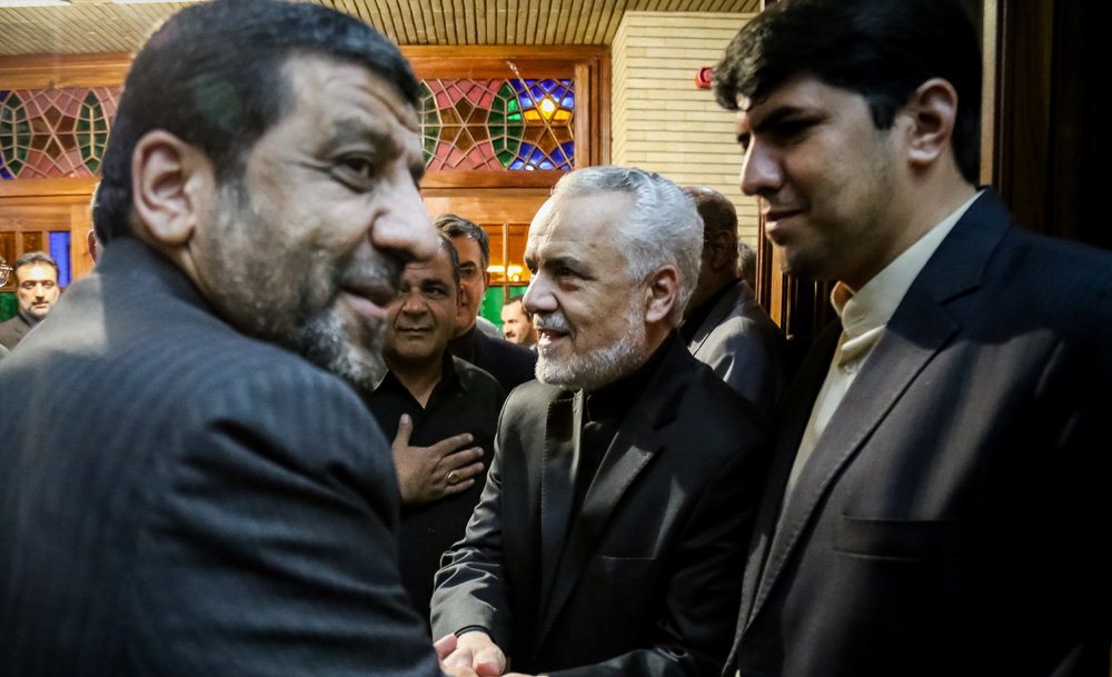 مجلس ترحیم همسر رحیمی