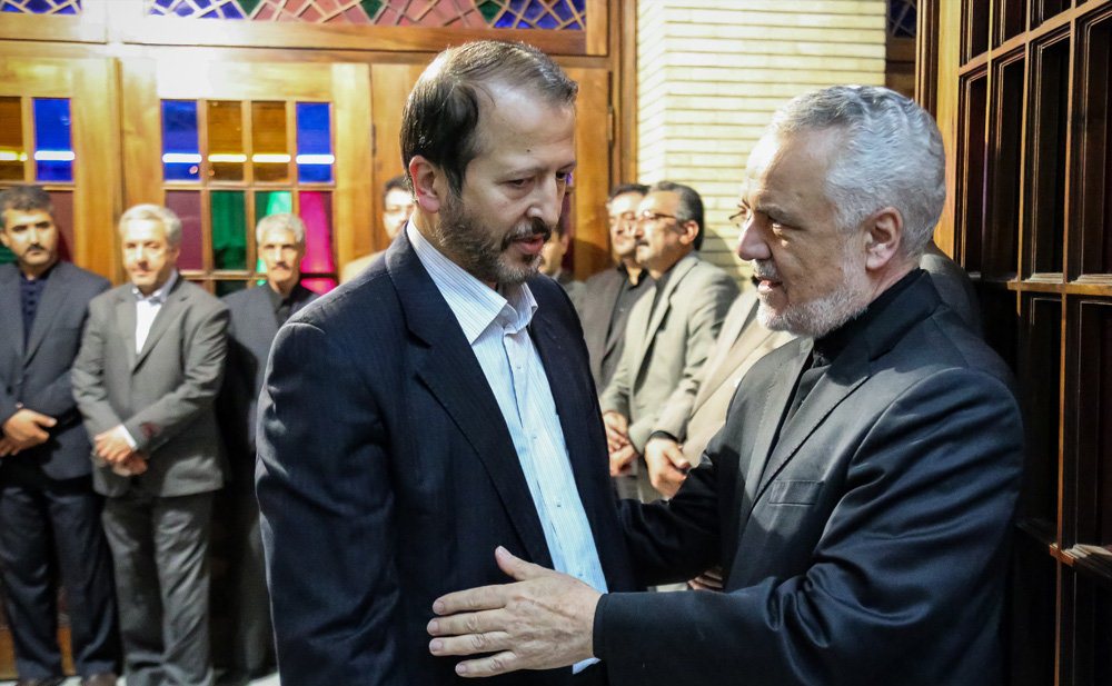 مجلس ترحیم همسر رحیمی