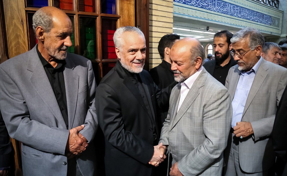 مجلس ترحیم همسر رحیمی