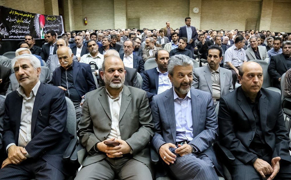 مجلس ترحیم همسر رحیمی