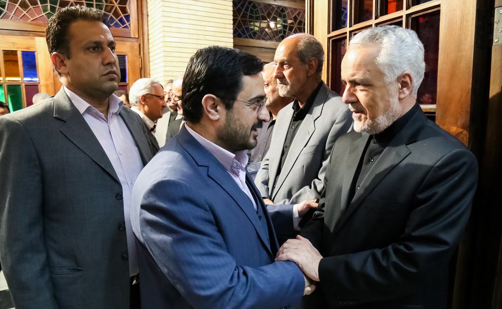 مجلس ترحیم همسر رحیمی