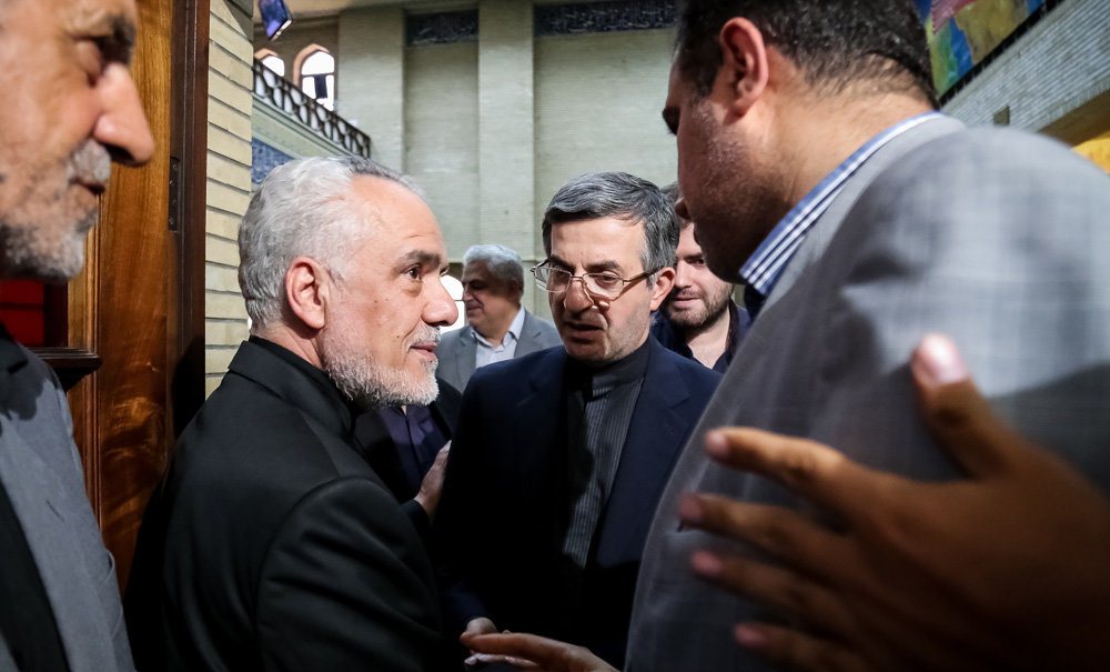 مجلس ترحیم همسر رحیمی