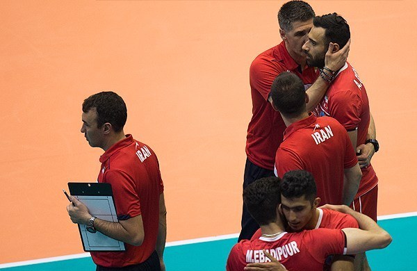 والیبال ایران و آمریکا