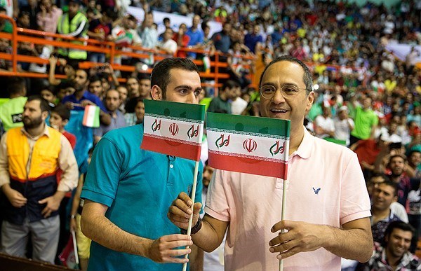 رامبد جوان در ورزشگاه آزادی
