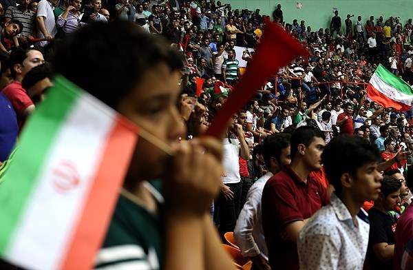 رامبد جوان در ورزشگاه آزادی