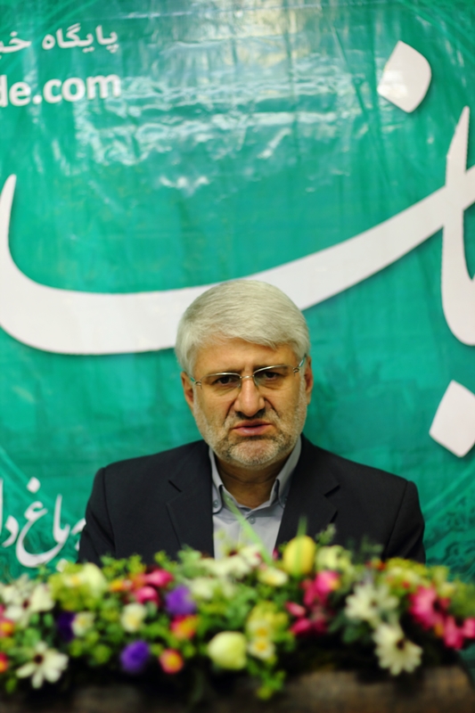 محمدحسین فرهنگی در حاشیه بازدید از سایت «نماینده»