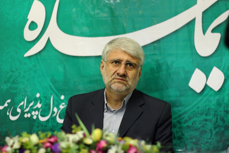 محمدحسین فرهنگی در حاشیه بازدید از سایت «نماینده»