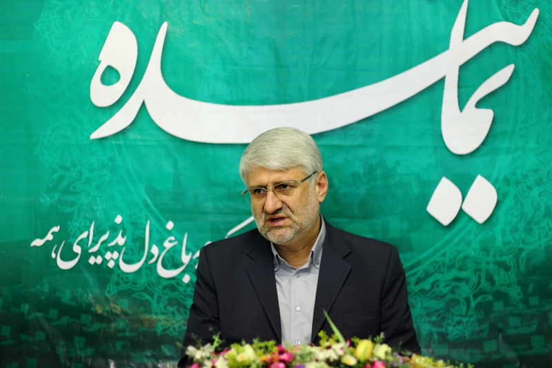 محمدحسین فرهنگی در حاشیه بازدید از سایت «نماینده»