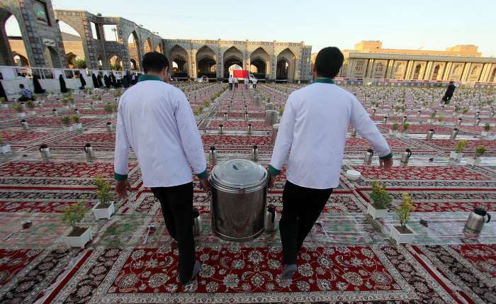 بزرگترین سفره افطاری جهان