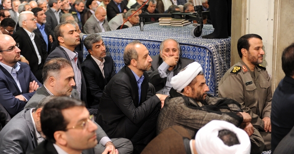 دیدار کارگزاران نظام با رهبرانقلاب