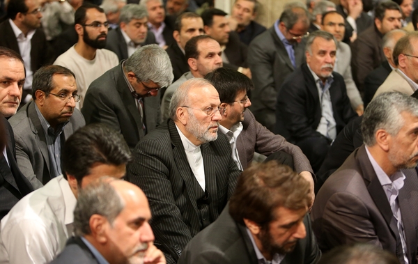 دیدار کارگزاران نظام با رهبرانقلاب