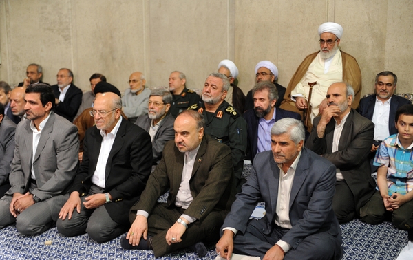دیدار کارگزاران نظام با رهبرانقلاب