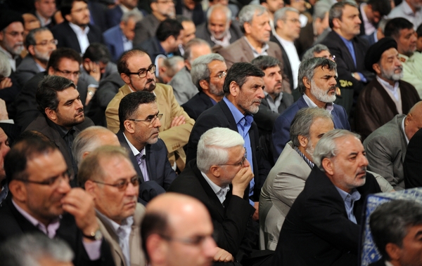 دیدار کارگزاران نظام با رهبرانقلاب