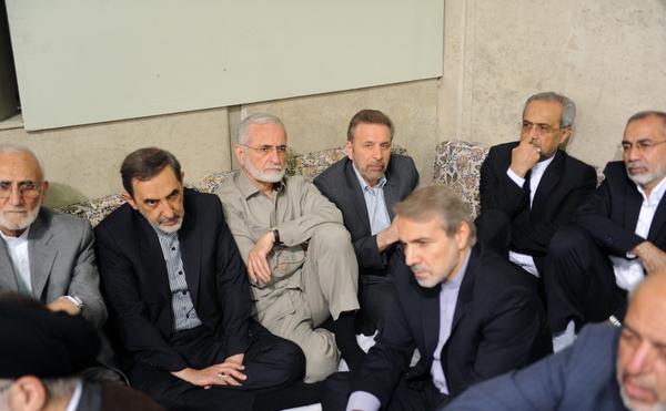 دیدار کارگزاران نظام با رهبرانقلاب