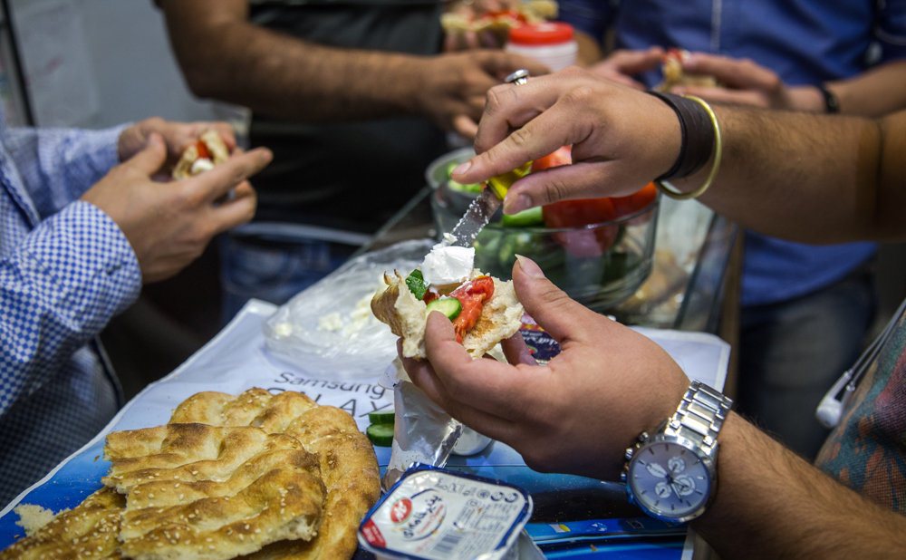 سفره های ساده افطاری