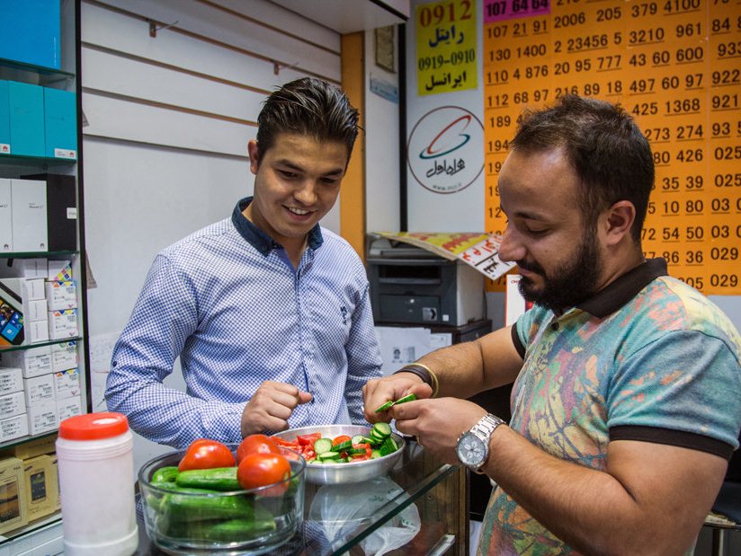 سفره های ساده افطاری
