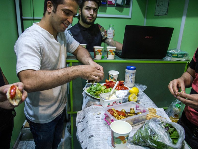 سفره های ساده افطاری
