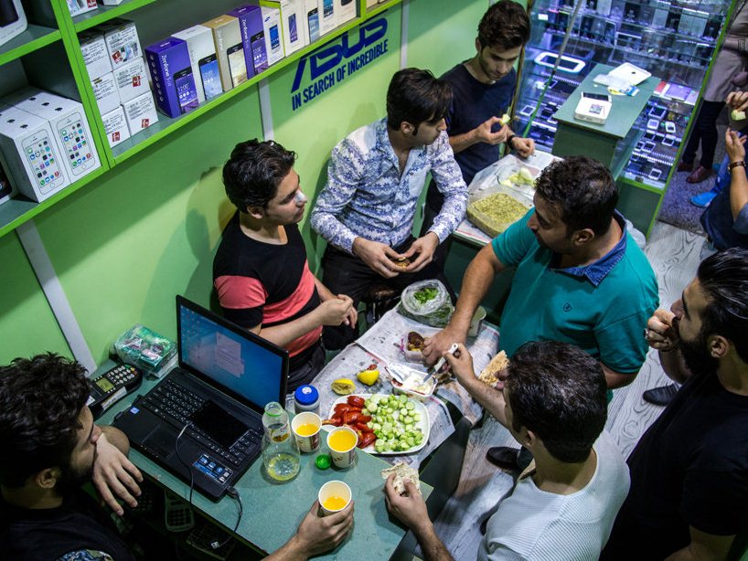 سفره های ساده افطاری