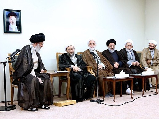 دیدار مسئولان قوه‌قضائیه با رهبر انقلاب