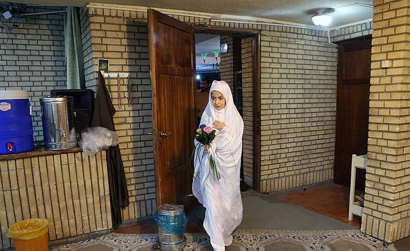 عقد زوج جوان در آسایشگاه جانبازان