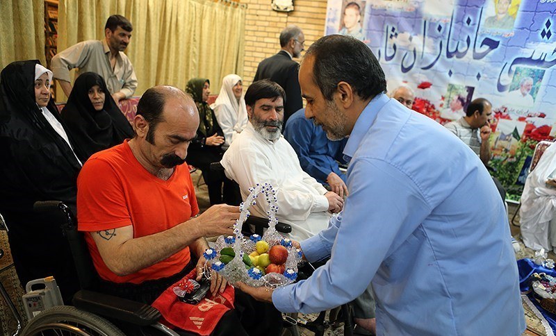 عقد زوج جوان در آسایشگاه جانبازان