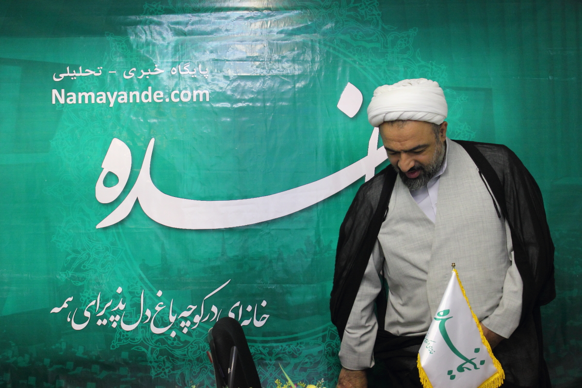 حجت الاسلام حمید رسایی در حاشیه بازدید از سایت «نماینده»
