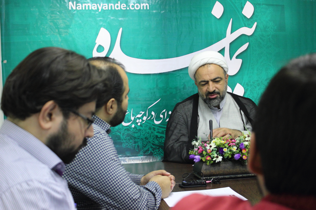 حجت الاسلام حمید رسایی در حاشیه بازدید از سایت «نماینده»