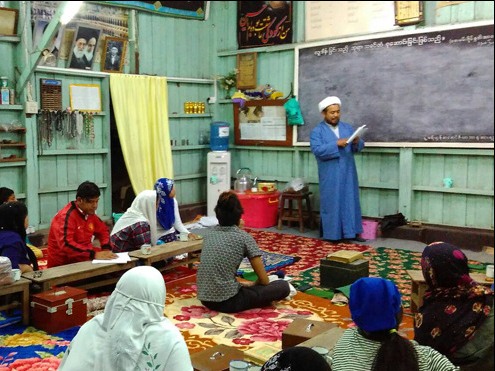 شیعیان میانمار در ماه رمضان
