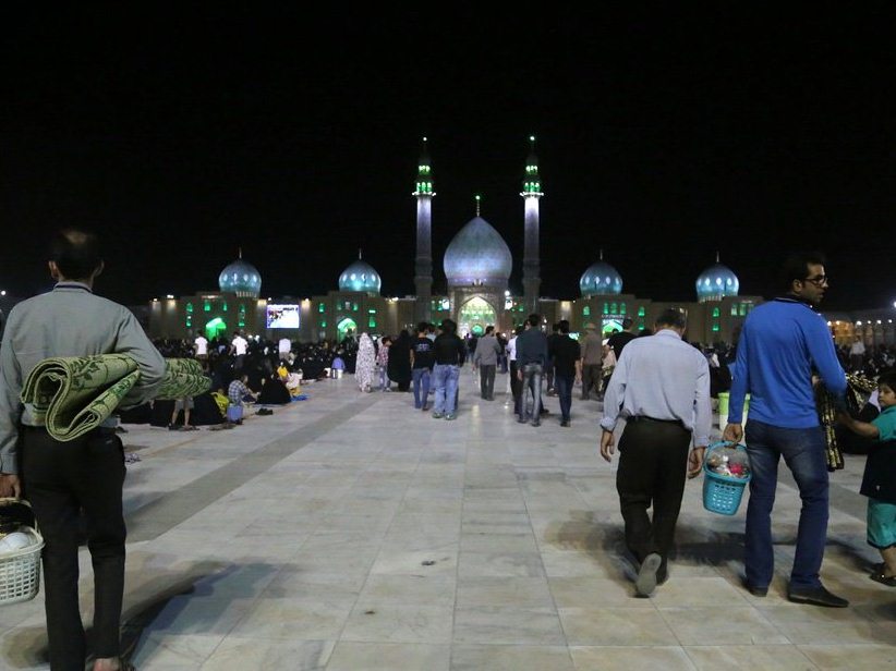 مراسم احیای شب قدر در مسجد جمکران