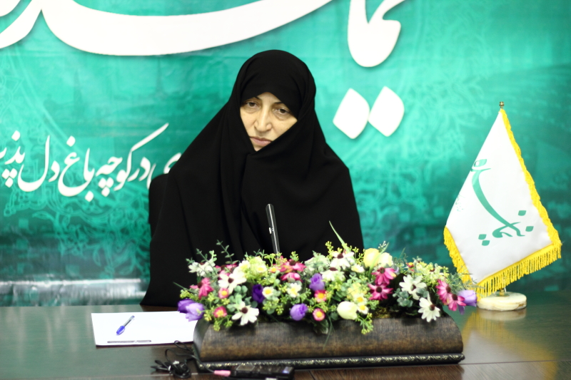 لاله افتخاری در حاشیه بازدید از سایت «نماینده»