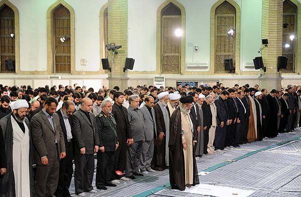 مراسم سوگواری امیرالمؤمنین(ع) با حضور رهبر انقلاب