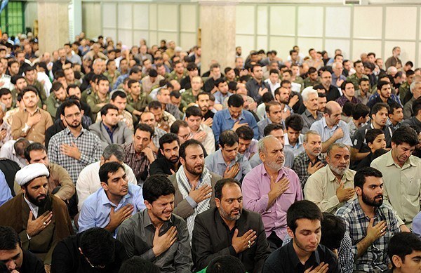 مراسم سوگواری امیرالمؤمنین(ع) با حضور رهبر انقلاب