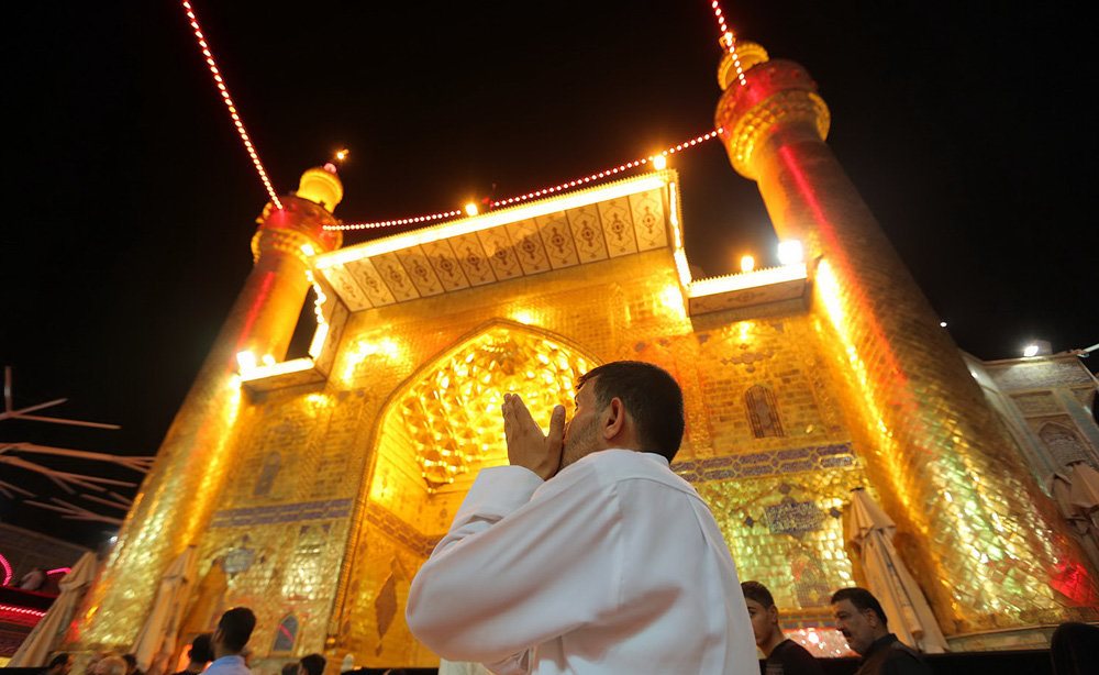مراسم احیا در نجف
