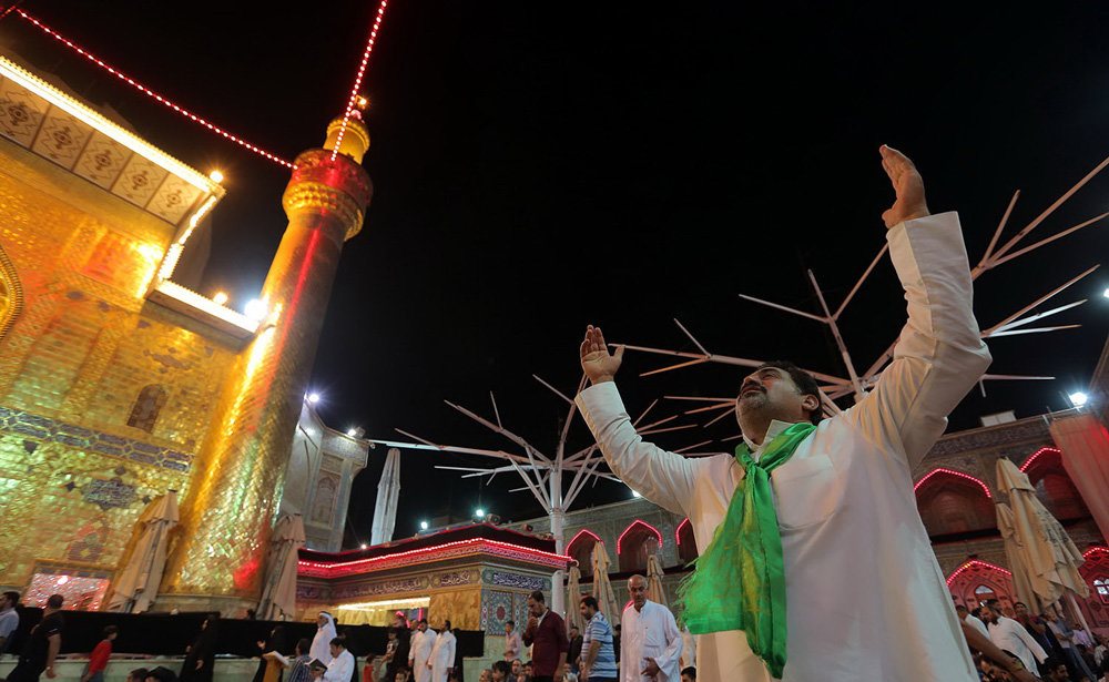 مراسم احیا در نجف
