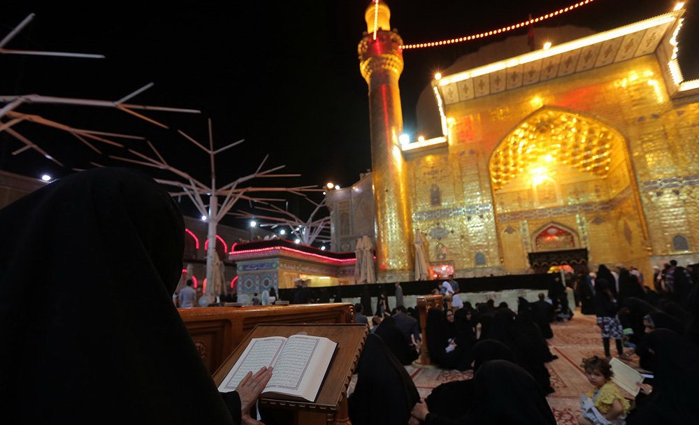 مراسم احیا در نجف