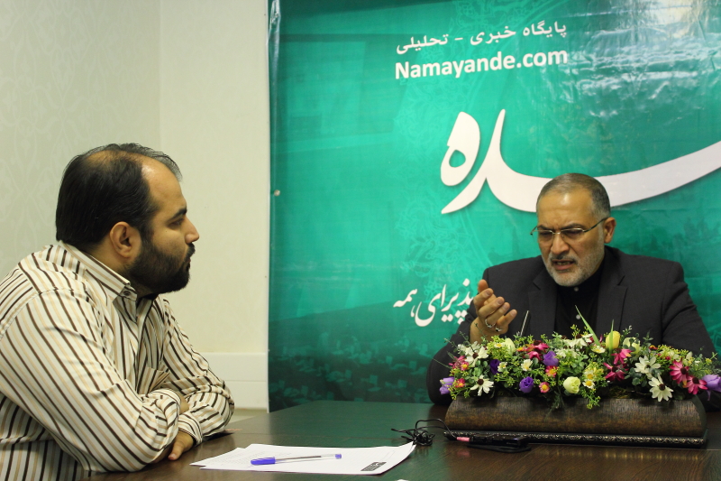سیدمهدی هاشمی در حاشیه بازدید از سایت «نماینده»