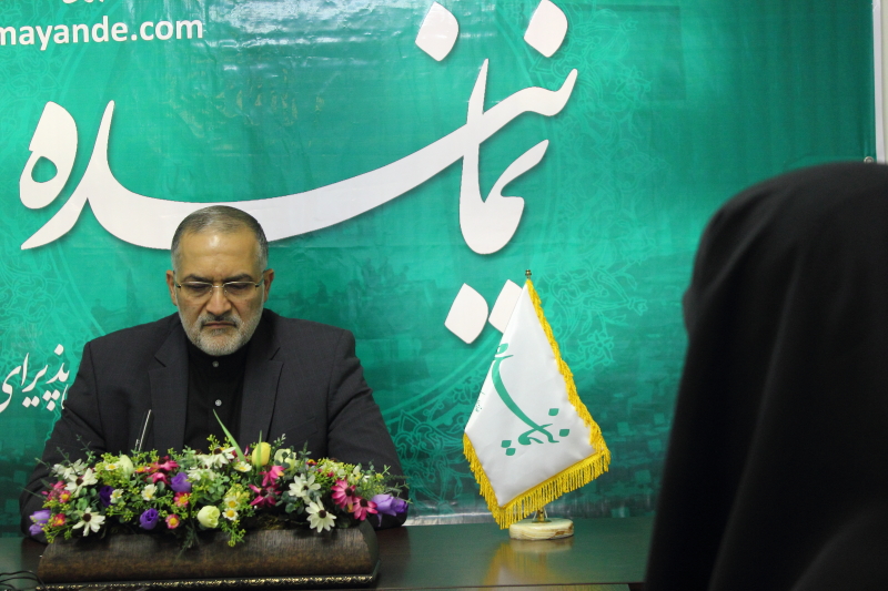 سیدمهدی هاشمی در حاشیه بازدید از سایت «نماینده»
