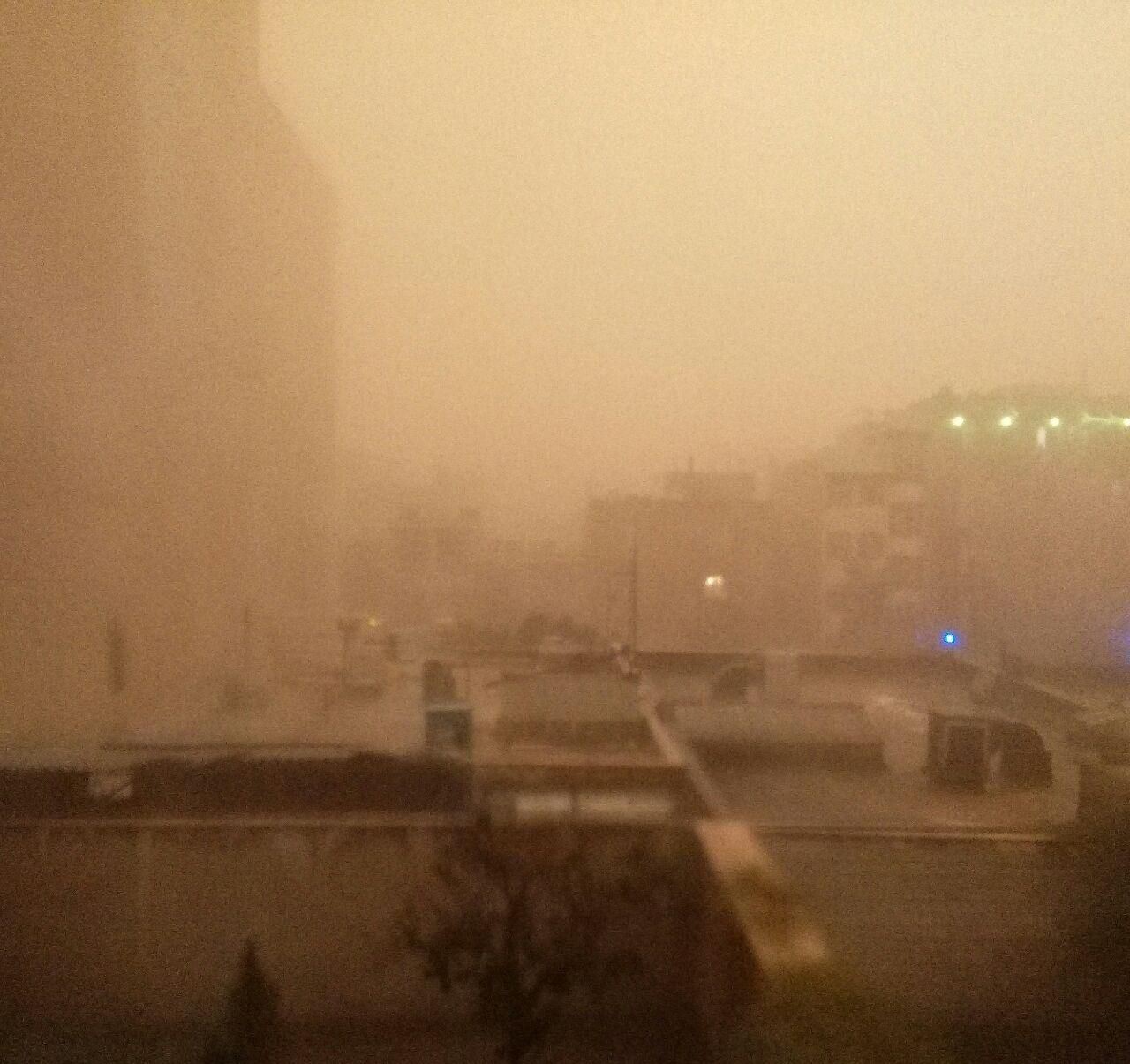 طوفان در تهران