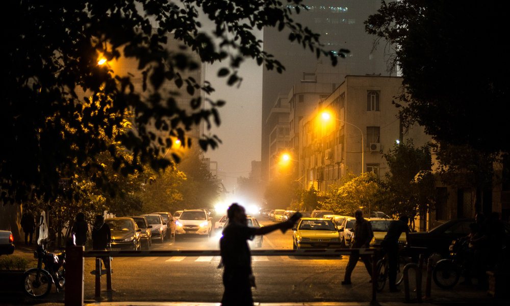 طوفان در تهران